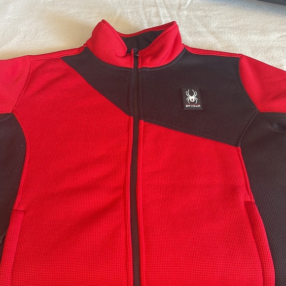 Spyder Full Zipper L/S Sweater. NWOT - Picture 6 of 7